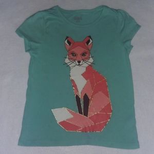Girls Fox t-shirt size 8